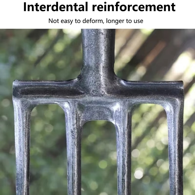 4-Tine Carbon Steel Agricultur - Spade Digging Fork review and price